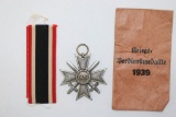1939 Nazi Merit Cross Medal w/Sleeve