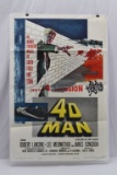 Four-D Man (1959) 1-Sheet