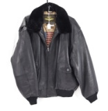 U.S. Navy Black Bomber Jacket