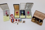 Boxed US Medal Group to Colonel in #263