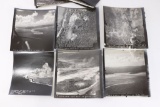 (12) WWII USN Aerial Recon Photos