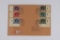 1943 Nazi Postal Cover w/ Hitler Stamps