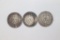 (3) 1935 Nazi 5 Mark Silver Coins