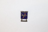 WWII AAF AWS 500 Hours Sterling Pin