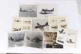 (8) Official WWII US Plane Photos