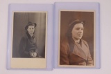 (2) Nazi RAD Women RPPC Postcards