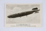 Nazi LZ 129 Hindenburg Zeppelin Postcard