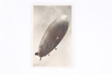 Nazi LZ 129 Hindenburg Zeppelin Postcard