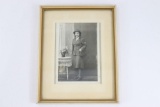 Vintage Framed Nazi RAD Woman's Photo