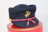 Vintage USMC Woman's Dress Blue Hat