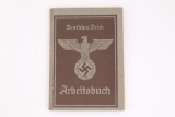 Nazi Worker Passbook/Arbeitsbuch
