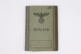 WWII Nazi Wehrmacht Wehrpass w/Photo