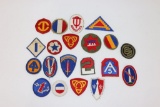 (20) Vintage U.S. Army Patches