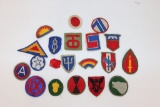 (20) Vintage U.S. Army Patches
