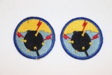 (2) WWII USN Minesweeper Patches