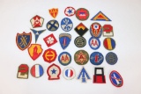 (30) Mainly WWII U.S. Army Unit Patches