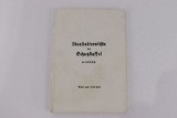 Vintage SS 1935 Personnel List/Book