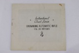 Instructional Book BAR Cal. 30 M1918A2