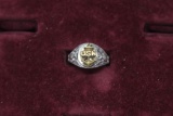 WWII USN Sterling Sweetheart Ring