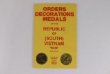 Book of Orders, Medals, Etc. Republic SVN