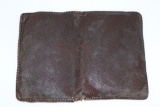 WWII U.S. Soldier Leather Wallet/Contents