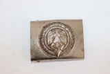 Nazi Hitler Youth HJ Steel Belt Buckle