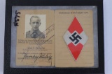 Nazi HJ Hitler Youth IDs and Sleeve Patch