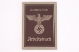 Nazi Arbeitsbuch / Worker's ID Book