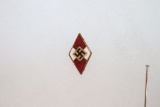 Nazi Hitler Youth/HJ Gold Honor Badge/Pin