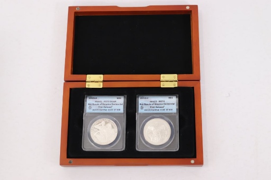 2010 Boy Scouts Commemorative 2-coin Set
