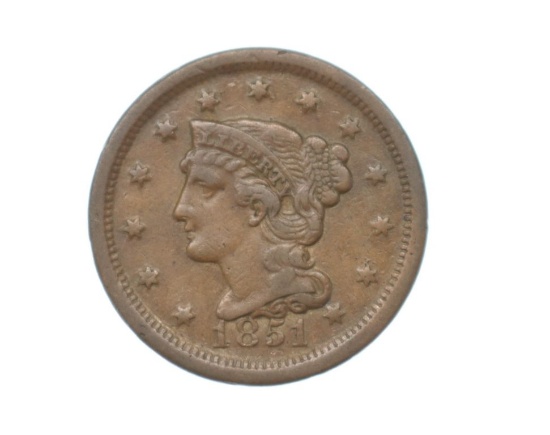 1851 Large Cent