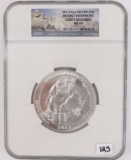 2013 5 oz. Silver Coin NGC MS69 - Mount Rushmore
