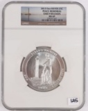 2013 5 oz. Silver Coin NGC MS69 - Peace Memorial