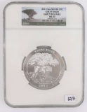 2013 5 oz. Silver Coin NGC MS69 - Great Basin