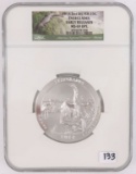 2014 5 oz. Silver Coin NGC MS69 DPL - Everglades