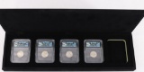 2004/2005 ICG Graded Nickels Set (missing one)