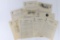 WWI Era Documents - war bond letters, etc