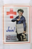 (8) Red Cross Posters - reprints of WWI era posters