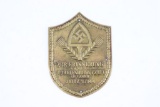 Nazi RAD Metal Plaque Award Shield