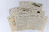 WWI Era Documents - war bond letters, etc
