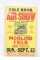 Cole Bros. Air Show Window Card Sign