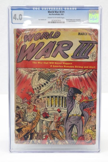 World War III Comic #1/1953 CGC 4.0