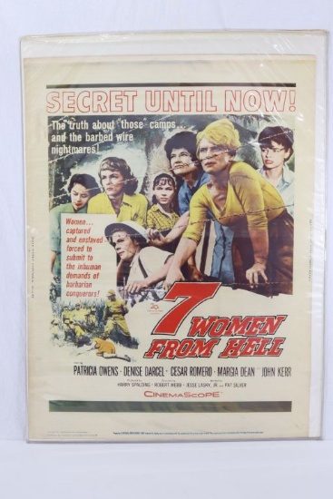 "7 Women from Hell" 1-Sheet Movie Poster