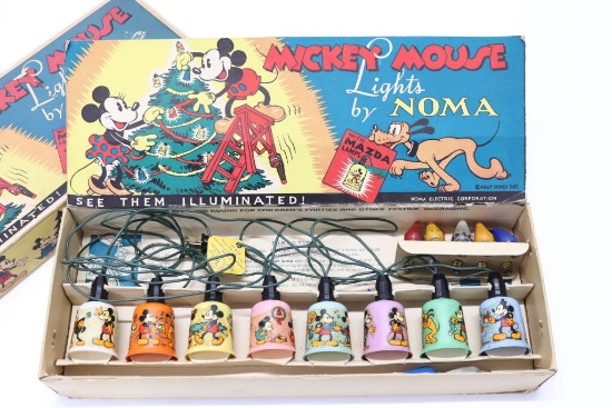 1930's Noma "Mickey Mouse" X-Mas Lights