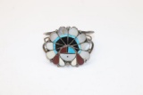 Native American Zuni Cuff Bracelet