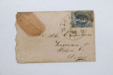 Civil War CSA Confederate Postal Cover