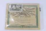 (2) 1936 Omaha Soap Box Derby Certificates