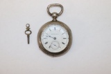 Antique Coin Silver Pocket Watch