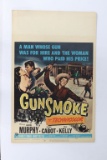 Gunsmoke (1953) Window Card Poster