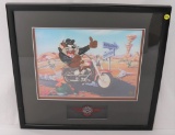 Harley Davidson/Warner Bros. Animation Cell